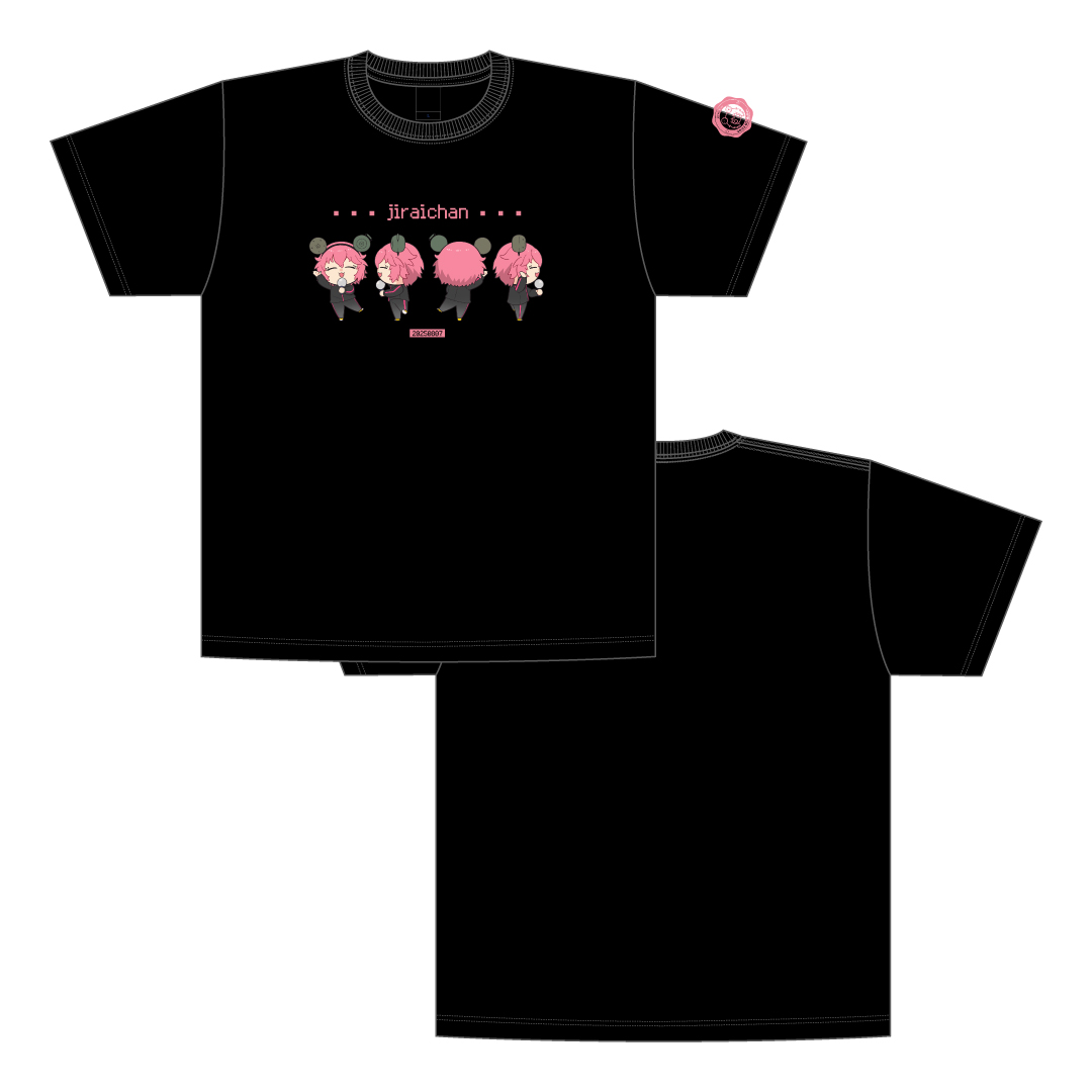CR わいわい 誕生日記念2025 黒Tシャツ XLサイズ Tシャツ 